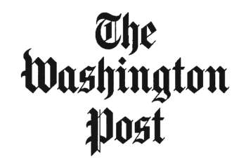 A stylized logo for the Washington Post 